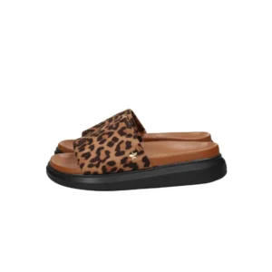 Leopard print Shop Art slippers